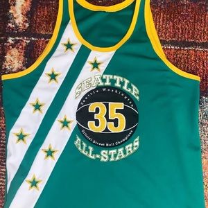 KEVIN DURANT SEATTLE ALL STARS STREETBALL JERSEY